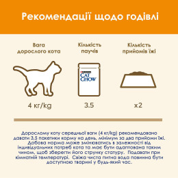 Вологий корм для котів Cat Chow Adult 85 г (курка та цукіні)