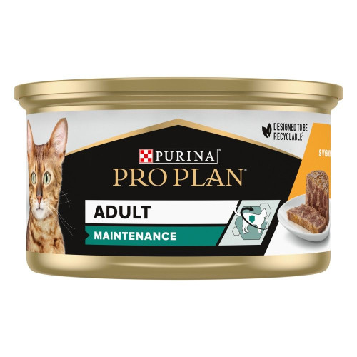 Вологий корм для котів Pro Plan Adult Chicken 85 г - курка
