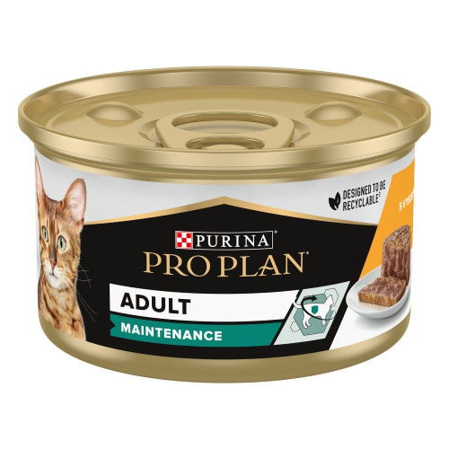 Вологий корм для котів Pro Plan Adult Chicken 85 г - курка