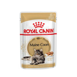 Вологий корм для котів Royal Canin Maine Coon Adult pouch 85 г 3+1 шт - домашня птиця