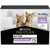 Вологий корм для кошенят Pro Plan Kitten Healthy Start 10 pouch х 85 г - індичка