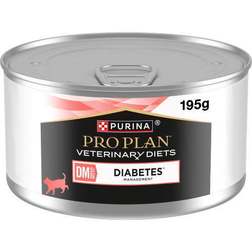 Вологий корм для котів Pro Plan Veterinary Diets ST/OX Diabetes Managment 195 г