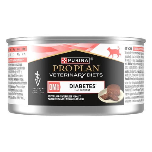 Вологий корм для котів Pro Plan Veterinary Diets ST/OX Diabetes Managment 195 г