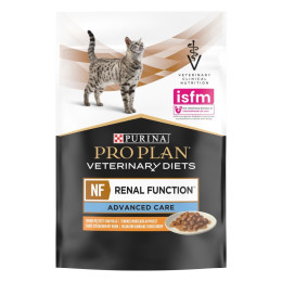 Вологий корм пауч для кішок при захворюваннях нирок Pro Plan Veterinary Diets NF Advanced care (курка) 85 г*10 шт 