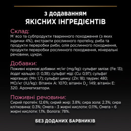 Вологий корм пауч для котів з чутливим травленням Pro Plan Delicate Turkey 85 г - індичка