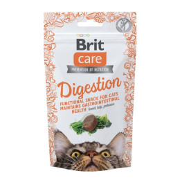 Ласощі для котів Brit Care Crunchy Cracker Digestion 50 г - тунець, фенхель і ламінарія