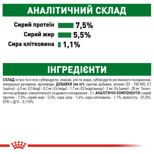 Вологий корм для дорослих собак дрібних порід Royal Canin Mini Adult pouch 85 г, 3+1 шт у подарунок - домашня птиця