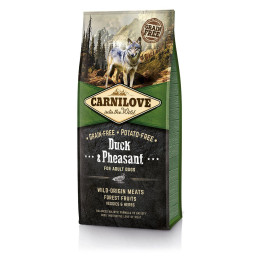 Сухий корм для дорослих собак всіх порід Carnilove Duck & Pheasant 12 кг (качка та фазан)