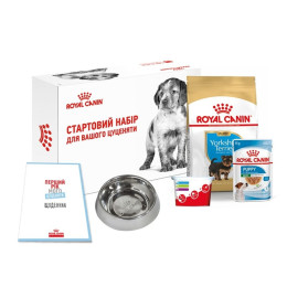 Набір для цуценят Royal Canin Yorkshire Puppy 500 г + Mini Puppy pouch 85 г - домашня птиця