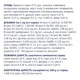 Сухий корм для активних собак усіх порід Club 4 Paws Premium 14 кг (курка)
