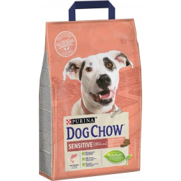 Сухий корм для дорослих собак Dog Chow Sensetive 2,5 кг (лосось)