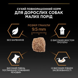 Сухий корм для дорослих собак дрібних порід Pro Plan Adult Small & Mini 7 кг (курка)