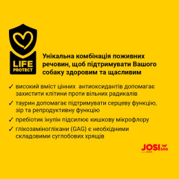 Сухий корм для дорослих собак Josera JosiDog Active 18 кг (домашній птах)