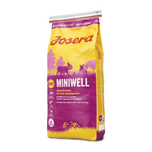 Сухий корм для собак Josera Miniwell 15 кг - домашня птиця