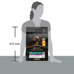 Сухий корм для дорослих собак малих порід Pro Plan Adult Small and Mini 9+, 3 кг (курка)