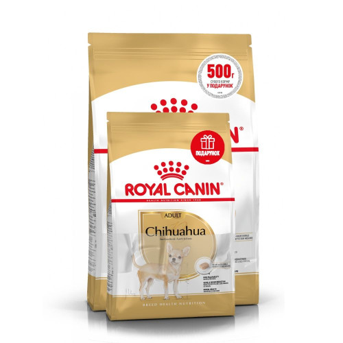 Сухий корм для собак Royal Canin Chihuahua Adult 1,5 кг + 500 г - домашня птиця