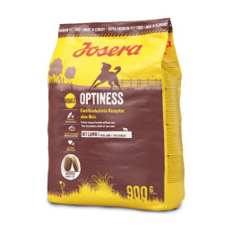 Сухий корм для собак Josera Optiness 900 г - ягня