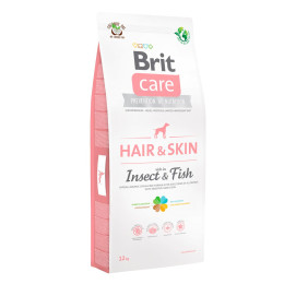 Сухий корм для дорослих собак всіх порід Brit Care Dog Insect Fish 12 кг (комахи та риба)