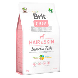 Сухий корм для дорослих собак всіх порід Brit Care Dog Insect Fish 3 кг (комахи та риба)