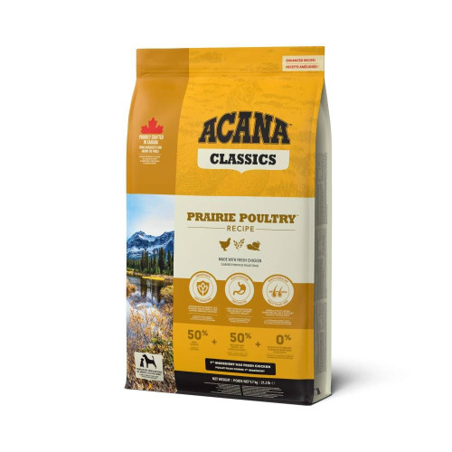 Сухий корм для собак Acana Prairie Poultry 9,7 кг - курка