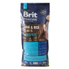 Сухий корм для собак Brit Premium Dog Sensitive 15 кг - ягня та рис