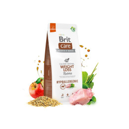 Сухий корм для собак із зайвою вагою Brit Care Dog Hypoallergenic Weight Loss| (кролик) 3 кг