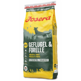 Сухий корм для собак Josera Grainfree Adult 900 г - птиця та форель