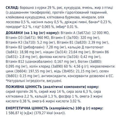 Сухий корм для собак малих порід Club 4 Paws Premium 2 кг (курка)