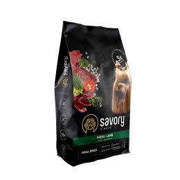 Сухий корм для собак малих порід Savory 8 кг (ягня)