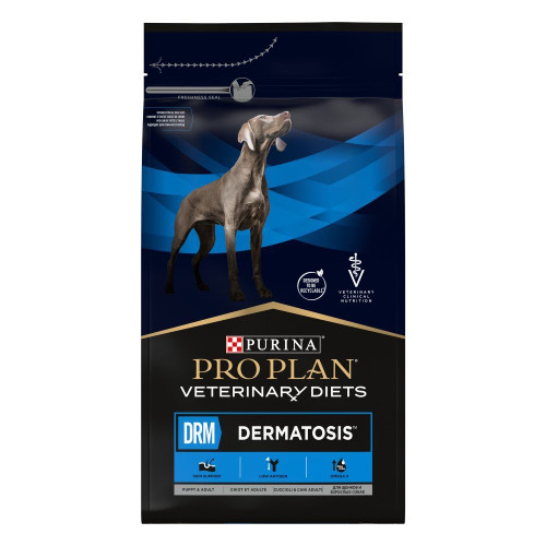 Сухий корм для собак Pro Plan Veterinary Diets DRM Dermatosis 3 кг