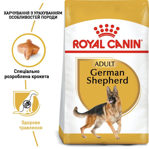 Сухий корм для собак Royal Canin German Shepherd Adult 11 кг - домашня птиця