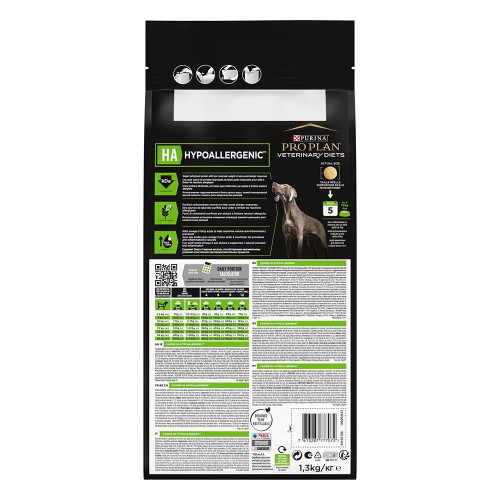 Сухий корм для собак Pro Plan Veterinary Diets HA 1,3 кг