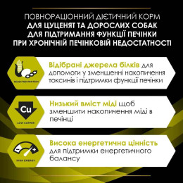 Сухий корм для собак Pro Plan Veterinary Diets HP Hepatic 3 кг
