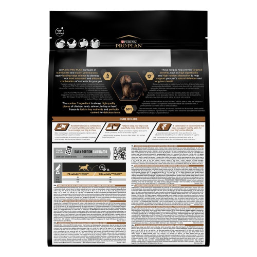Сухий корм для собак Pro Plan Duo Delice 2,5 кг - яловичина