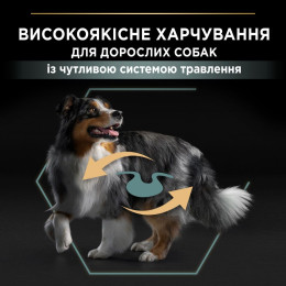 Сухий корм для собак ProPlan Medium Sensitive 14 кг - ягня
