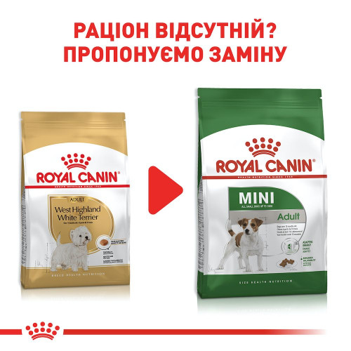 Сухий корм для собак Royal Canin West Highland White Terrier Adult 3 кг - домашня птиця