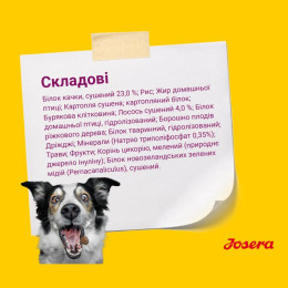 Сухий корм для цуценят Josera Mini Junior 900 г - качка та рис