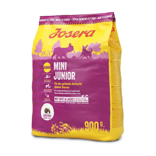 Сухий корм для цуценят Josera Mini Junior 900 г - качка та рис