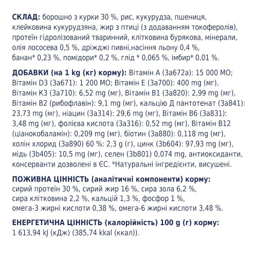 Сухий корм для цуценят всіх порід Club 4 Paws Premium 14 кг (курка)