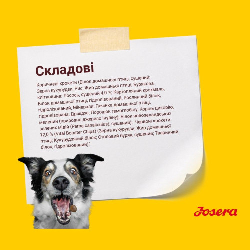 Сухий корм для собак Josera Fiesta Plus 15 кг - лосось