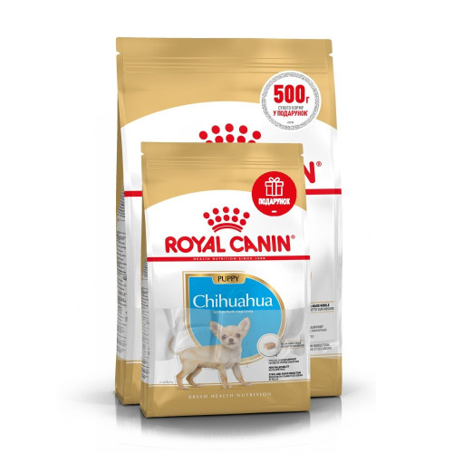 Сухий корм для цуценят Royal Canin Puppy Chihuahua 1,5 кг + 500 г - домашня птиця
