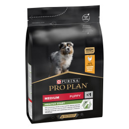 Сухий корм для цуценят та молодих собак Pro Plan Puppy Medium 3 кг - курка