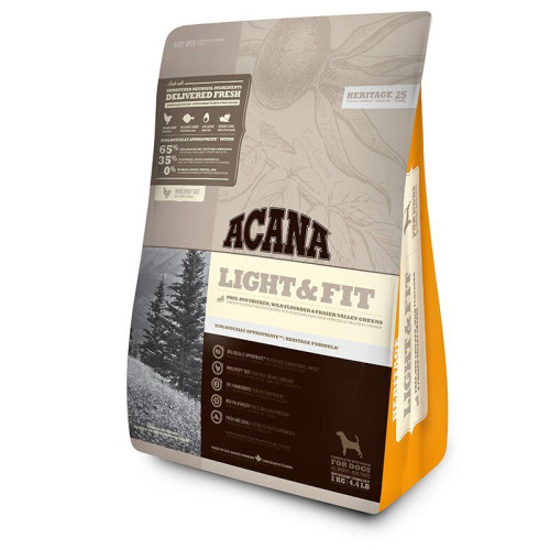 Сухий корм для собак із зайвою вагою Acana Light & Fit 2 кг (асорті)