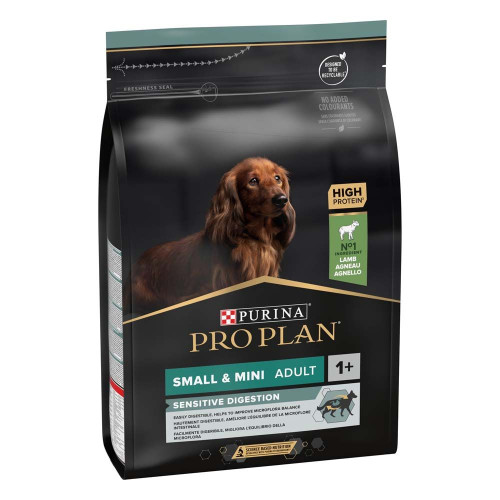 Сухий корм для собак Pro Plan Adult Small & Mini Sensitive Digestion 3 кг - ягня