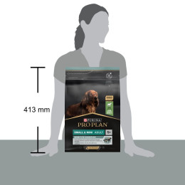 Сухий корм для собак Pro Plan Adult Small & Mini Sensitive Digestion 3 кг - ягня