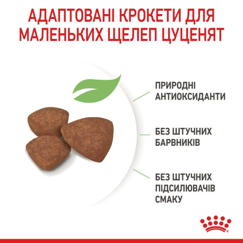 Сухий корм для цуценят дрібних порід Royal Canin Mini Puppy 2 кг - домашня птиця