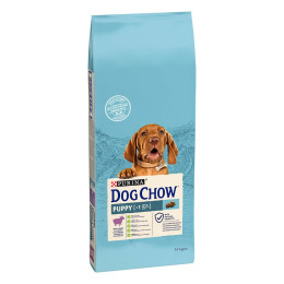 Сухий корм для цуценят всіх порід Dog Chow Puppy Lamb 14 кг (ягня)