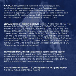 Сухий корм для собак Club 4 Paws Premium Adult Active Medium Breeds 5 кг - курка + Puller