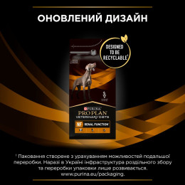 Сухий корм для собак, при захворюваннях нирок Pro Plan Veterinary Diets NF Renal Function 1,5 кг