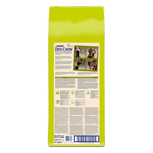 Сухий корм для дорослих собак великих порід Dog Chow Adult Large Breed Turkey 14 кг (індичка)